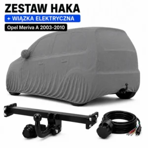 Hak holowniczy + Wiązka 7-Pin Opel Meriva A 2003-2010 1360kg O/035