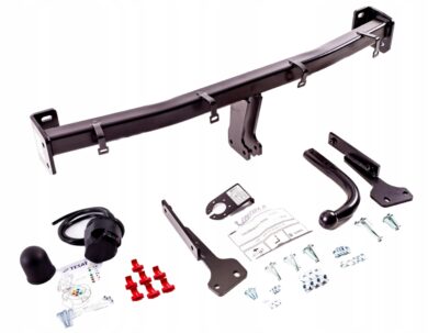 Hak holowniczy + Wiązka 7-Pin Volkswagen Caddy 2004 - 2017 1650kg